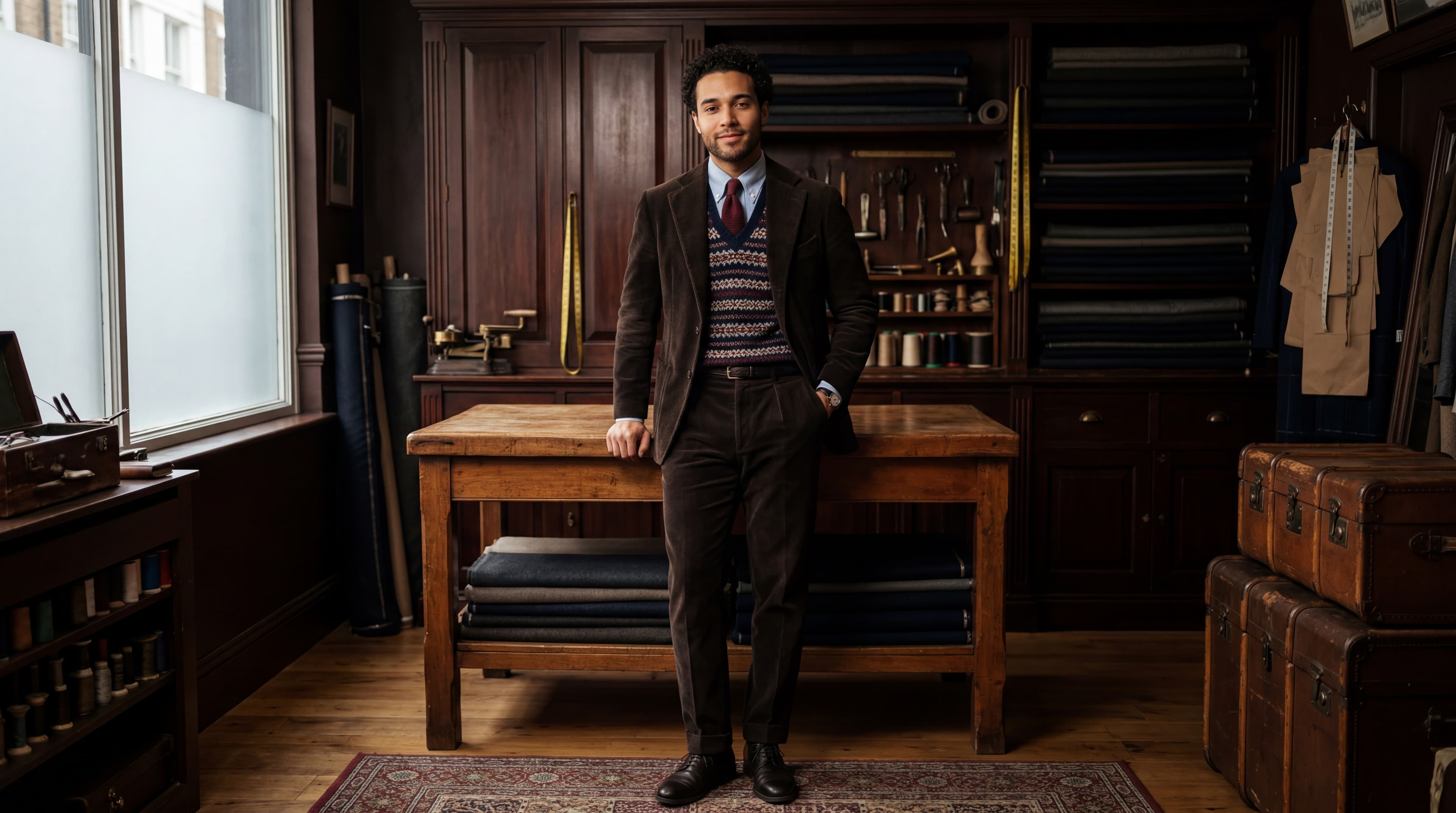 AI-generated brand content: refined fashion photography matching luxury brand visual identity